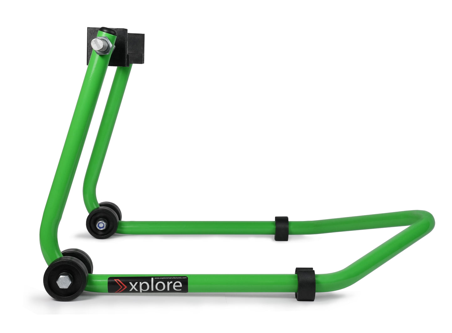 Explore High Quality Universal Paddock Stand With Swingarm L Supports For All Bikes Upto 250kg Weight
