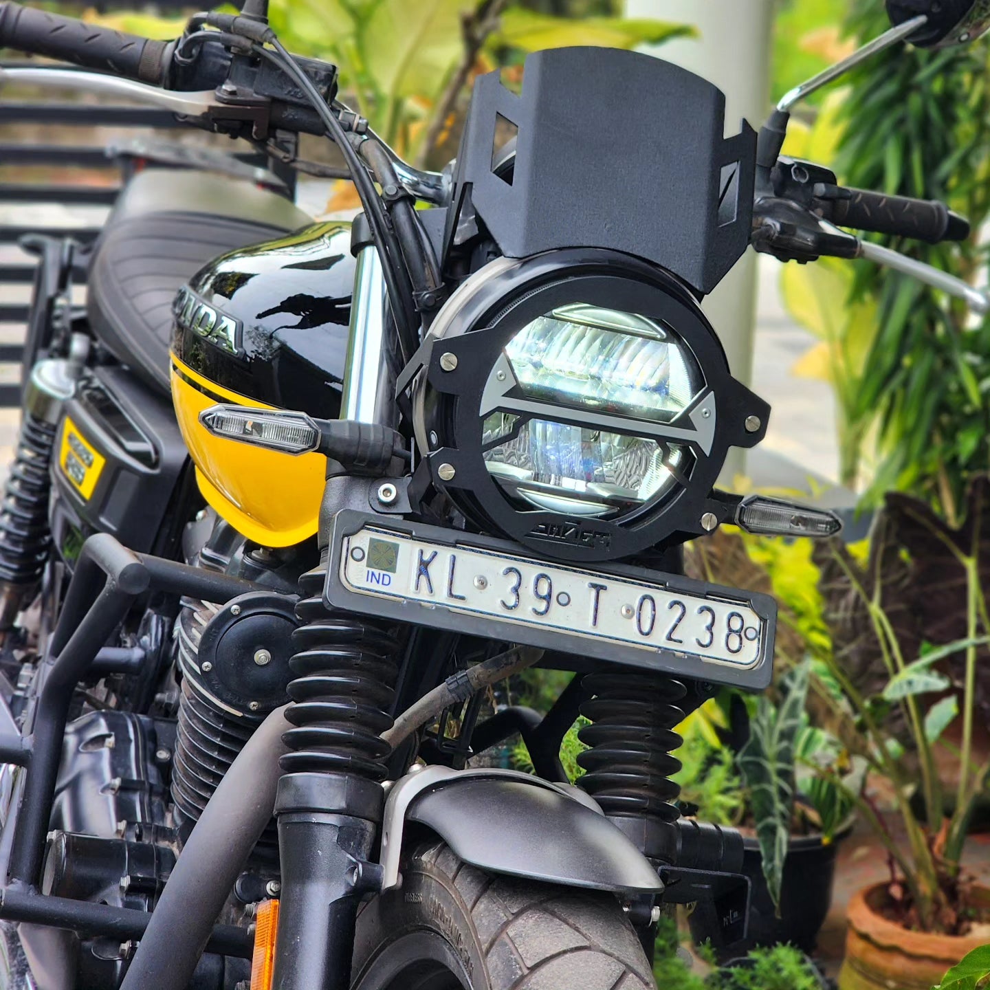 cb350rs headlight grill