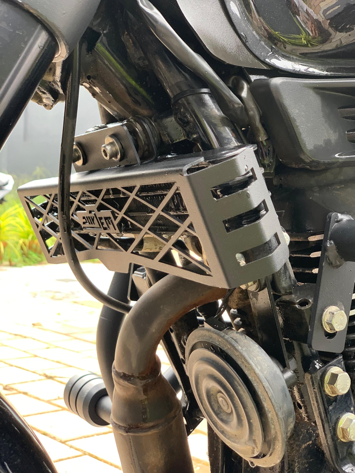 tvs ronin radiator guard