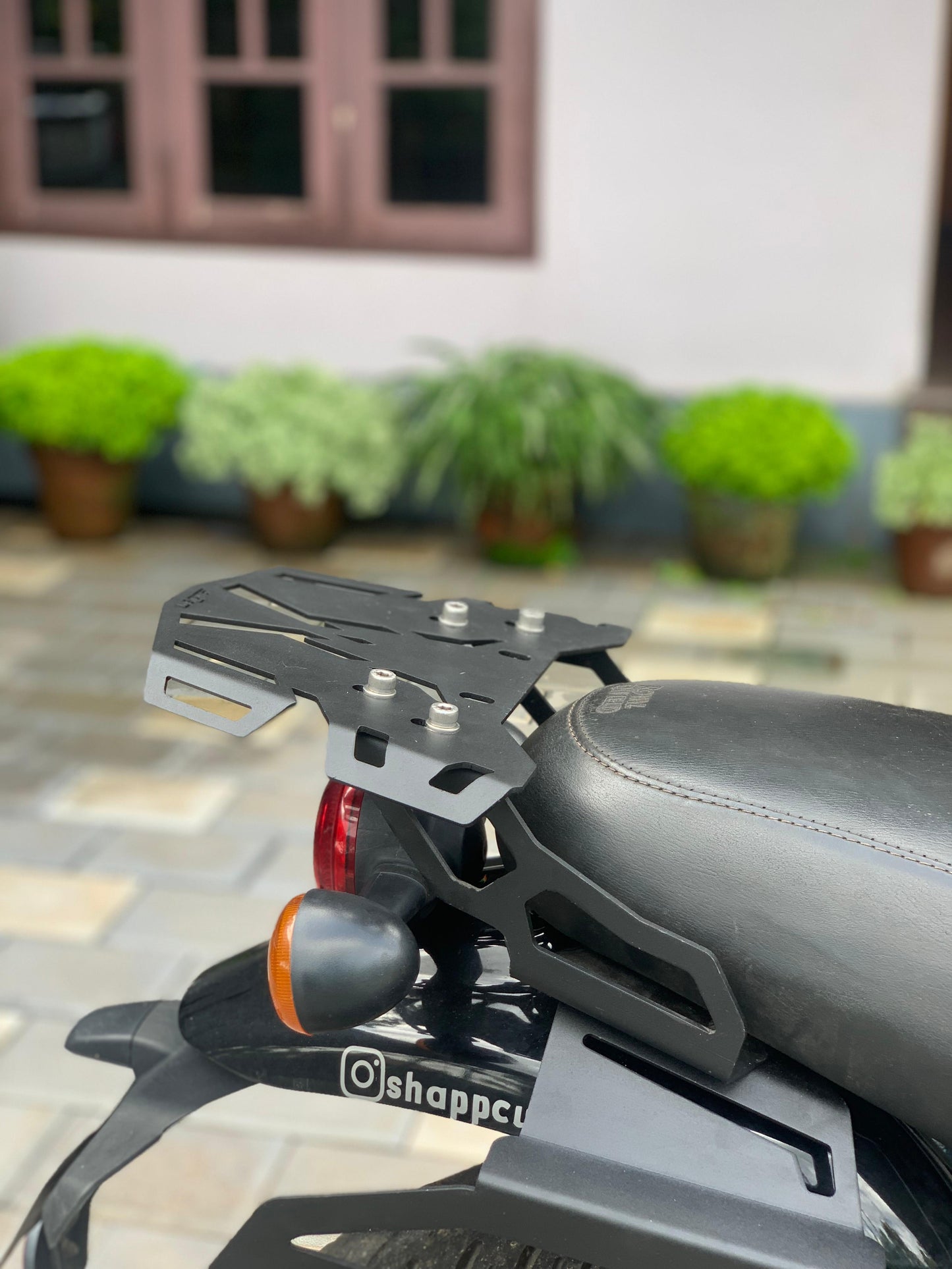 luggage carrier for hunter 350