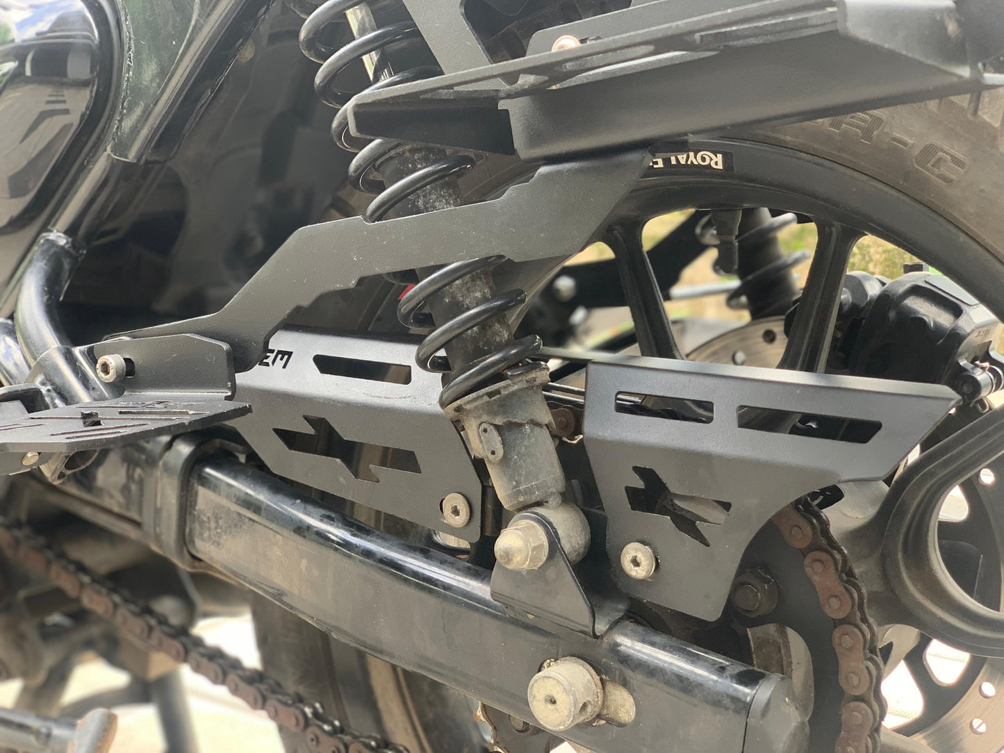 hunter 350 chain guard