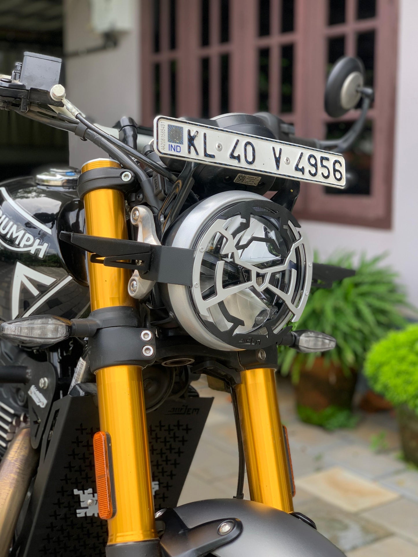 speed 400 headlight grill