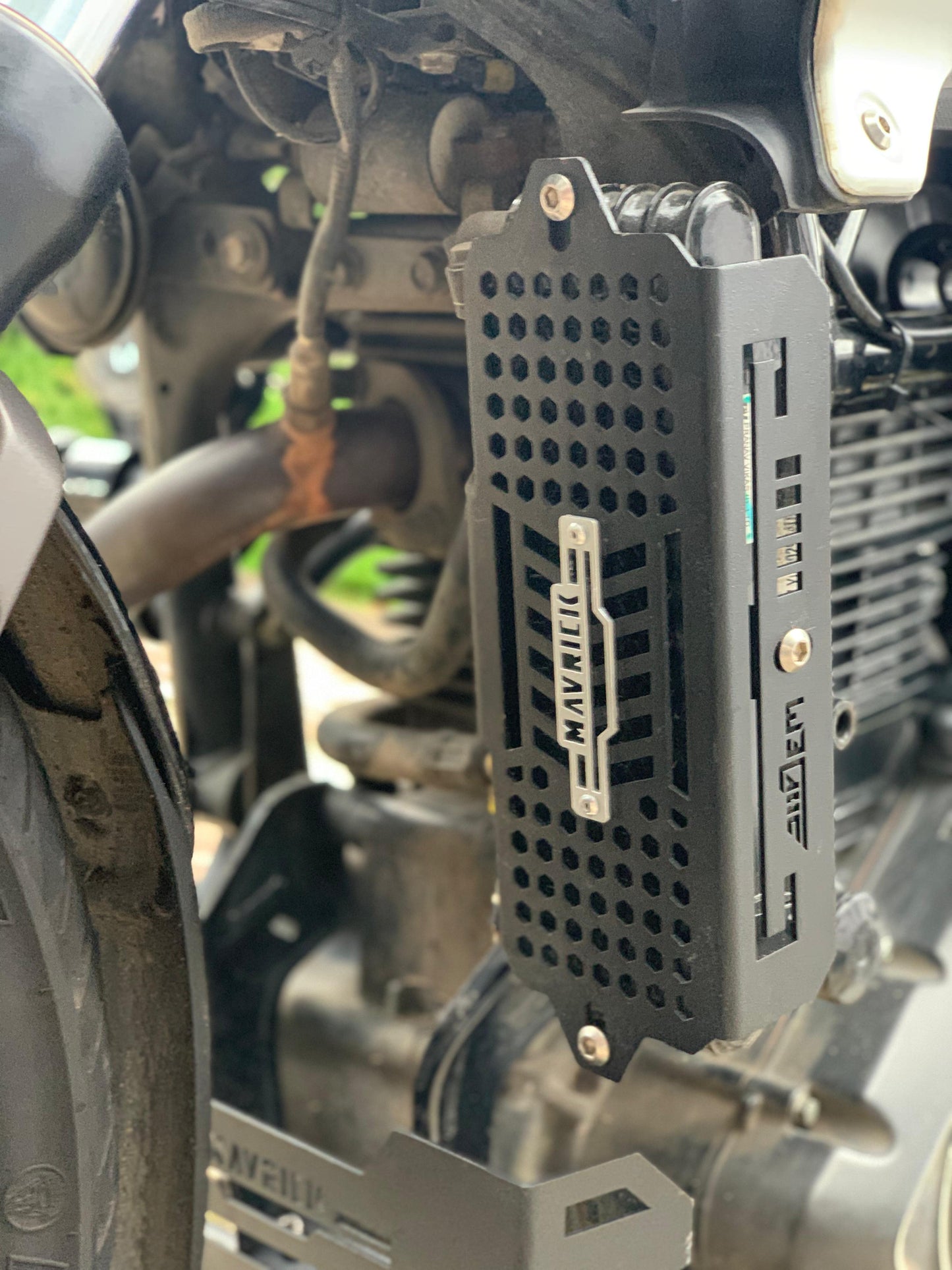 mavrick 440 radiator guard