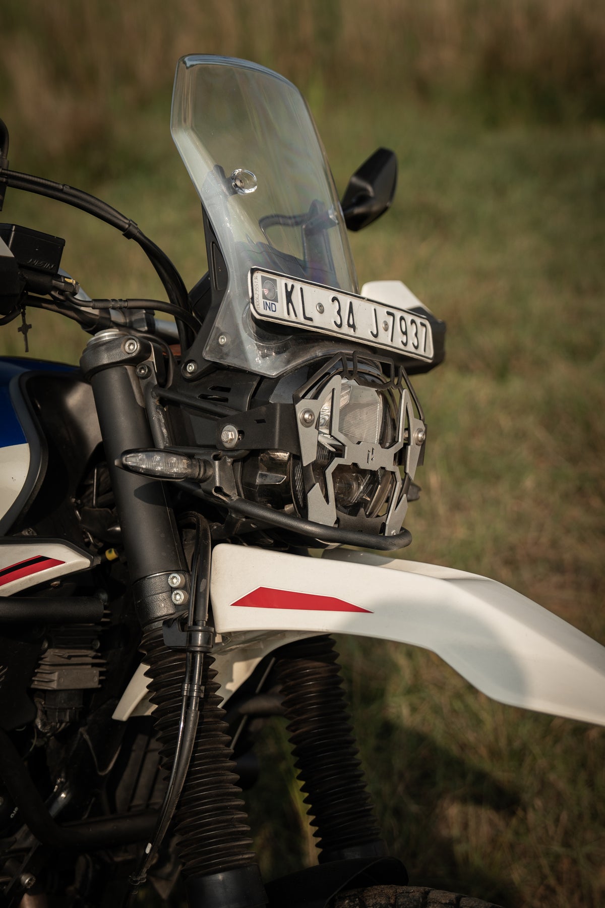 Jorjem xpulse 210 headlight grill - Jorjem international pvt ltd
