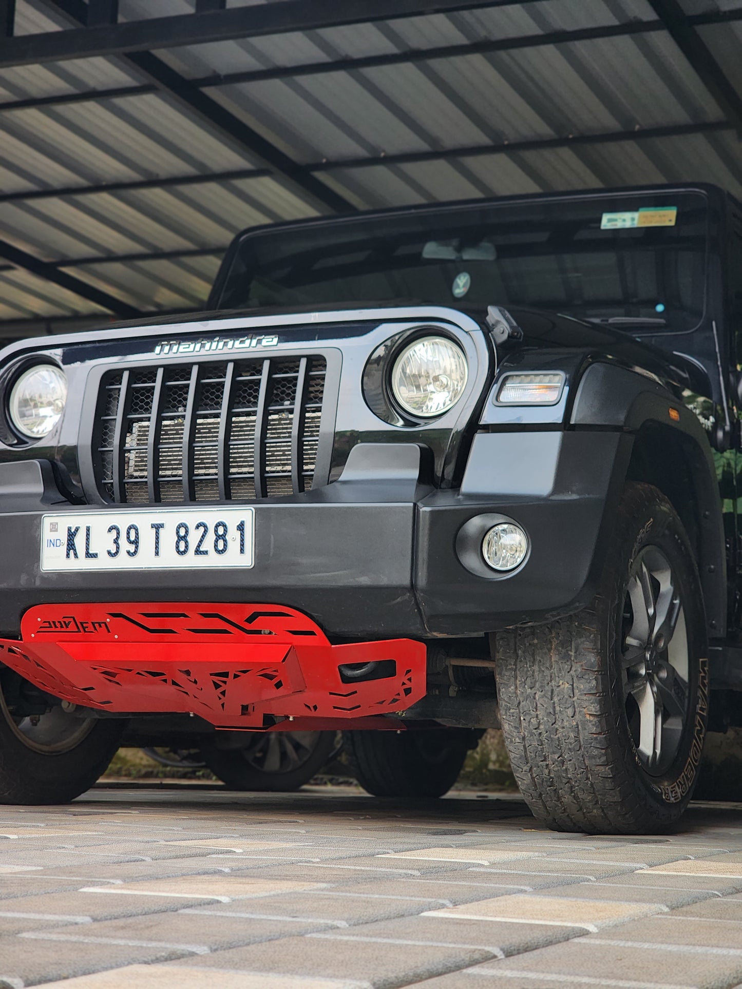 Thar Under body front skid plate