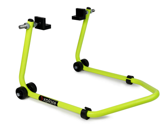 Explore High Quality Universal Paddock Stand With Swingarm L Supports For All Bikes Upto 250kg Weight