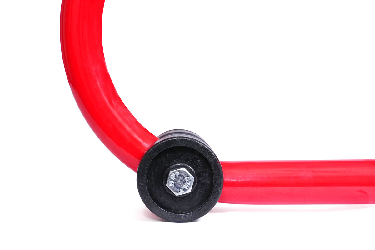 Explore High Quality Universal Paddock Stand With Swingarm L Supports For All Bikes Upto 350kg Weight