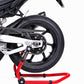 Explore High Quality Universal Paddock Stand With Swingarm L Supports For All Bikes Upto 350kg Weight
