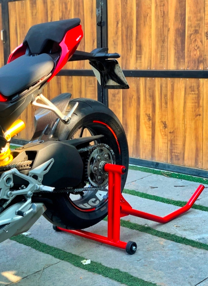 Jorjem premium rear paddock stands for Single sided swingarm lift bikes (5 year warranty)
