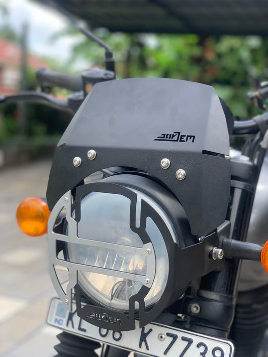 hunter 350 headlight grill