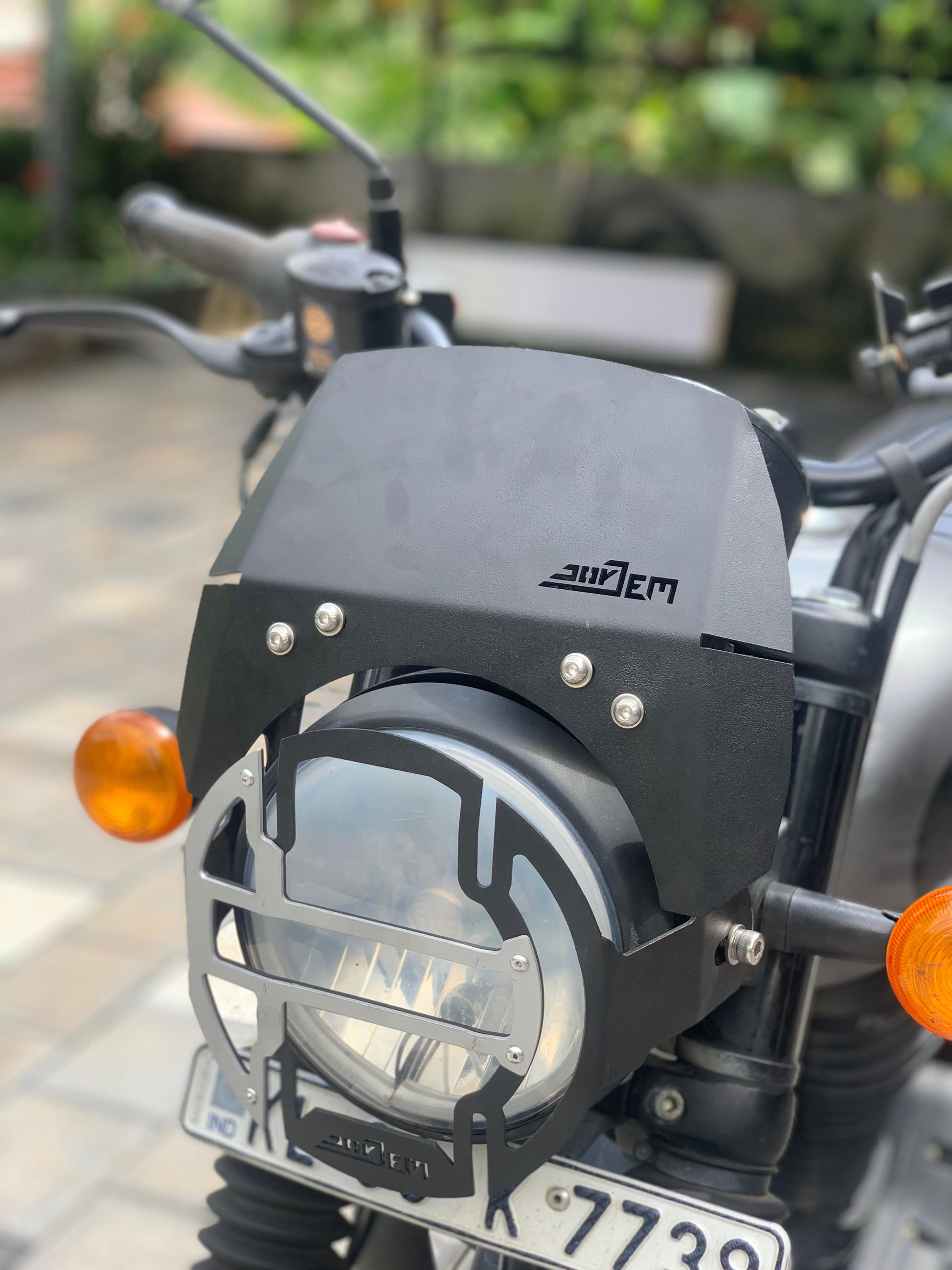 headlight grill for hunter 350