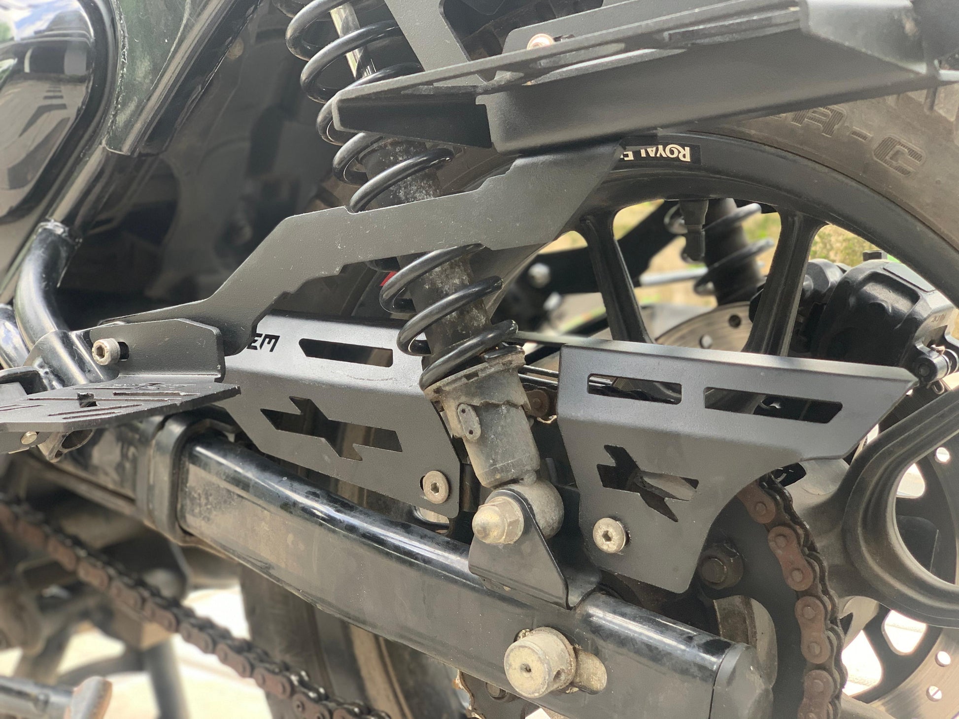hunter 350 chain guard