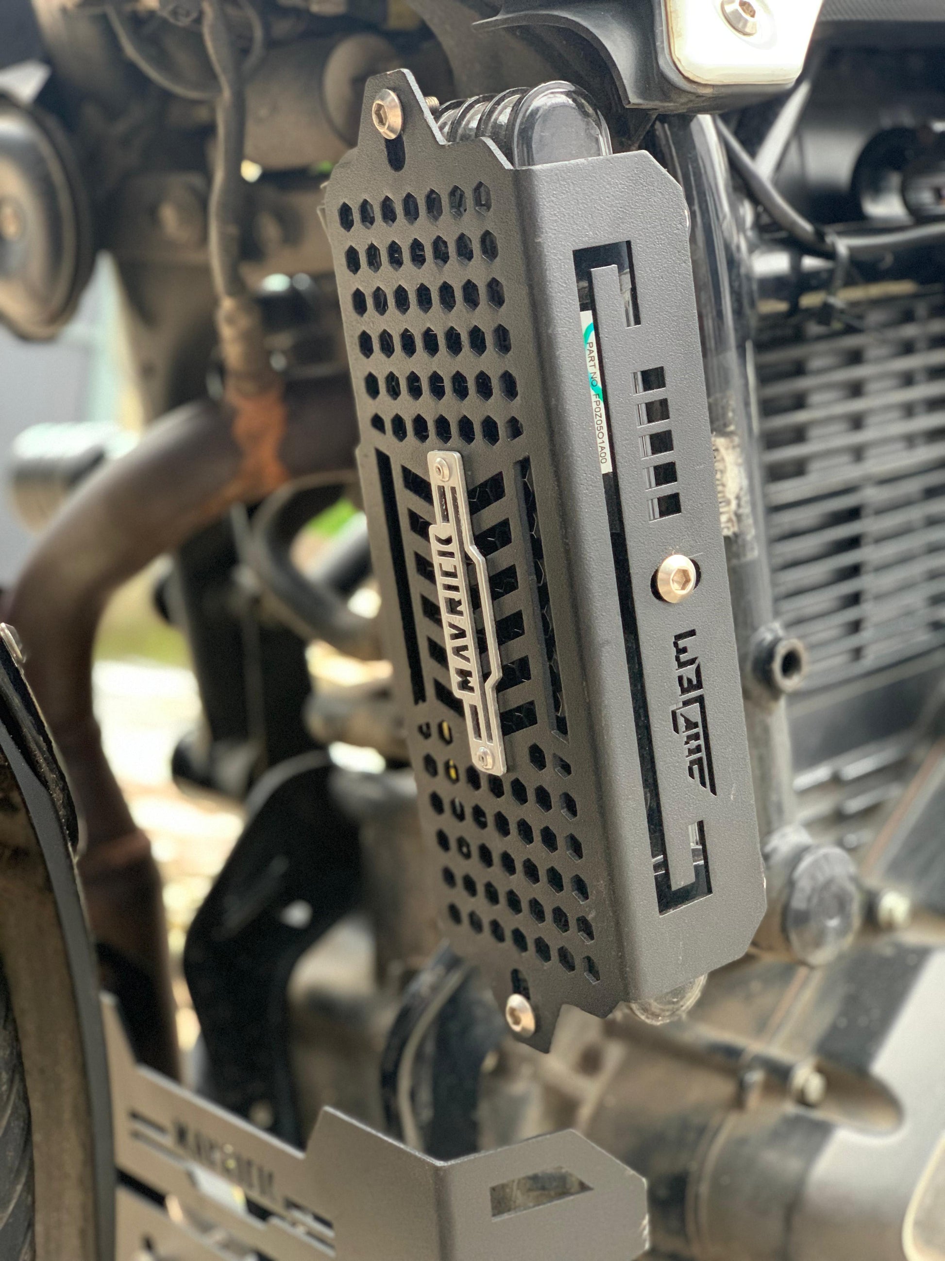 hero mavrick 440 radiator guard