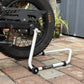 Explore High Quality Universal Paddock Stand With Swingarm L Supports For All Bikes Upto 250kg Weight