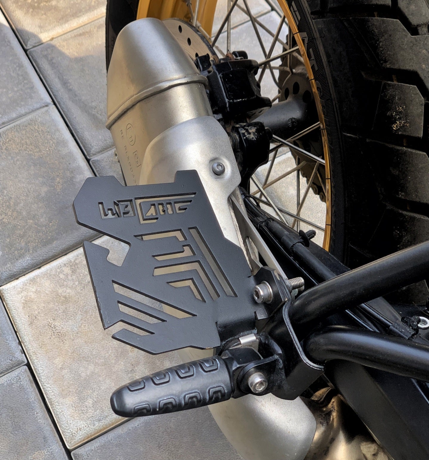 footrest for himalayan 450