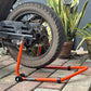 Explore High Quality Universal Paddock Stand With Swingarm L Supports For All Bikes Upto 250kg Weight