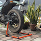 Explore High Quality Universal Paddock Stand With Swingarm L Supports For All Bikes Upto 250kg Weight