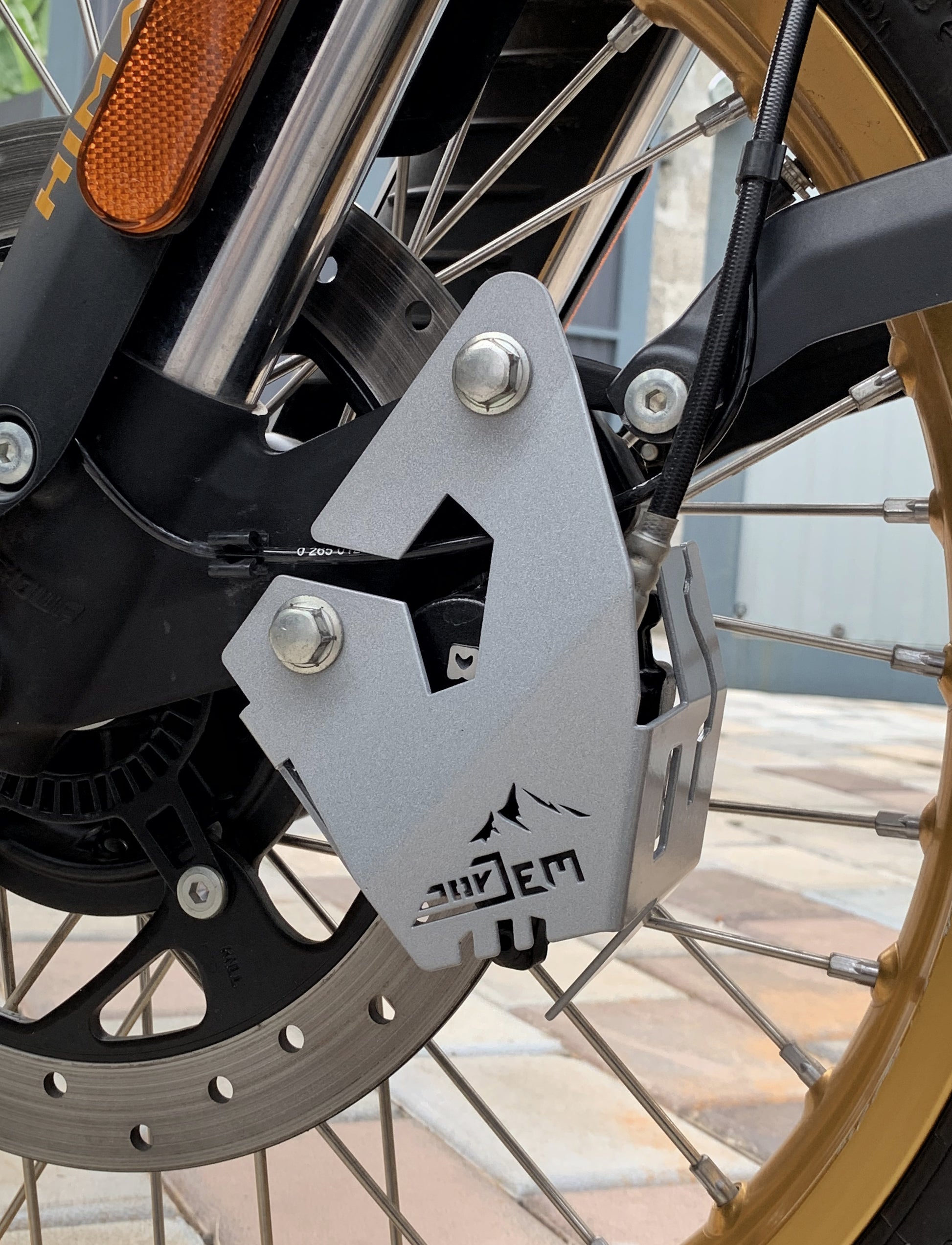front disc guard for himalayan 450