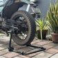 Explore High Quality Universal Paddock Stand With Swingarm L Supports For All Bikes Upto 250kg Weight