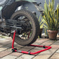 Explore High Quality Universal Paddock Stand With Swingarm L Supports For All Bikes Upto 250kg Weight